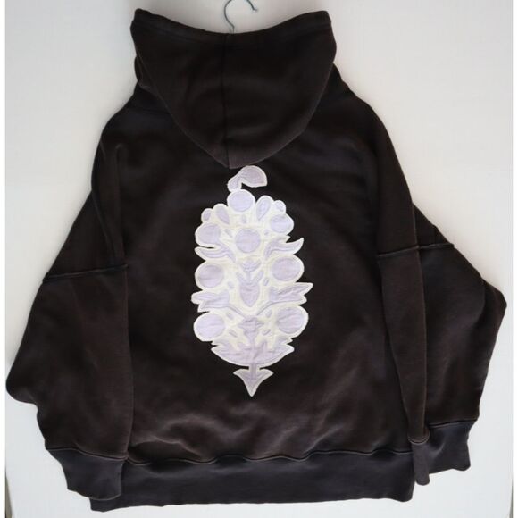 FP Movement OB1632414 Women's Sz L Black Sprint to the Finish Logo Hoodie - Picture 10 of 10